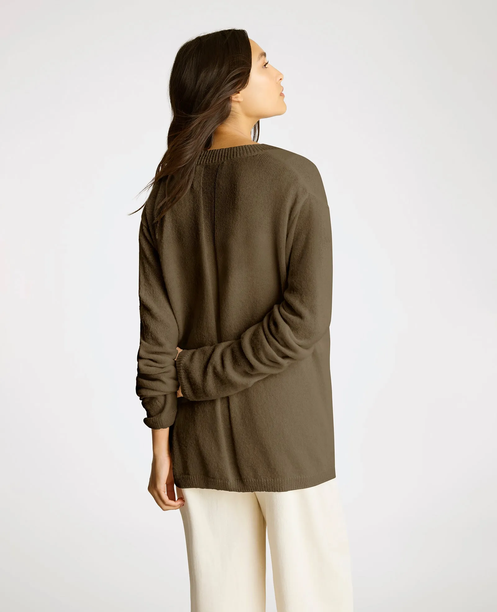 Oversized V-Neck Sweater sold by Kenneth Cole product image thumbnail 2