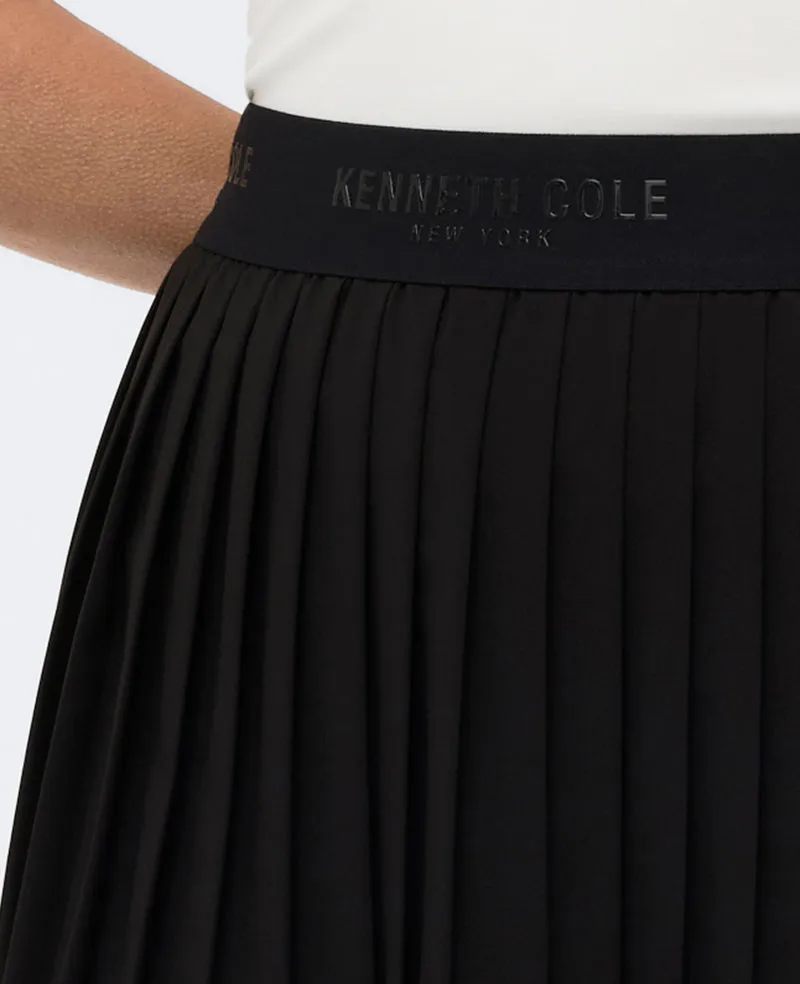 Pull On Elastic Waistband Pleated Skort sold by Kenneth Cole product image thumbnail 5