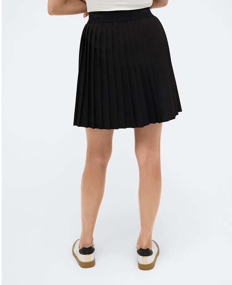 Pull On Elastic Waistband Pleated Skort sold by Kenneth Cole product image thumbnail 3