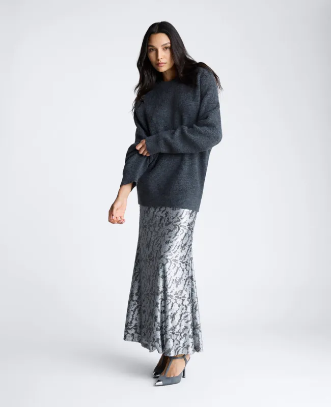 Novelty Sequin Maxi Drama Skirt sold by Kenneth Cole