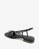 Farrah Patent Caged In Buckle Sandal sold by Kenneth Cole