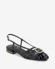 Farrah Patent Caged In Buckle Sandal sold by Kenneth Cole