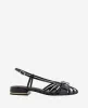 Farrah Patent Caged In Buckle Sandal sold by Kenneth Cole
