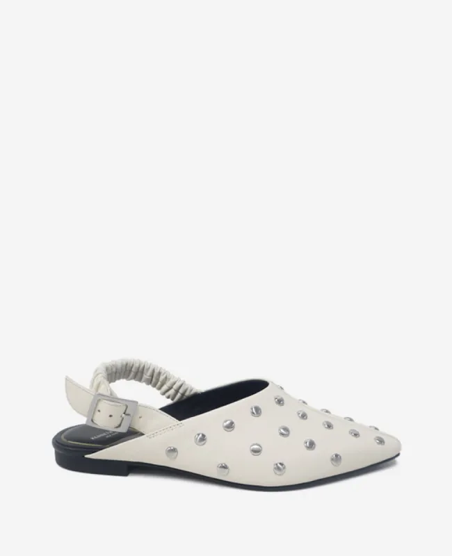 Nicola Studded Leather Slingback Sandal sold by Kenneth Cole