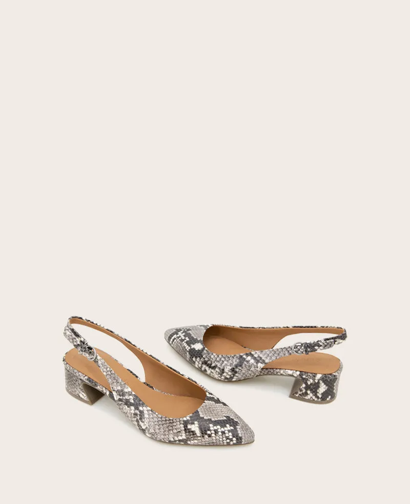 GENTLE SOULS - Georgia Snake Slingback Heel sold by Kenneth Cole product image thumbnail 2