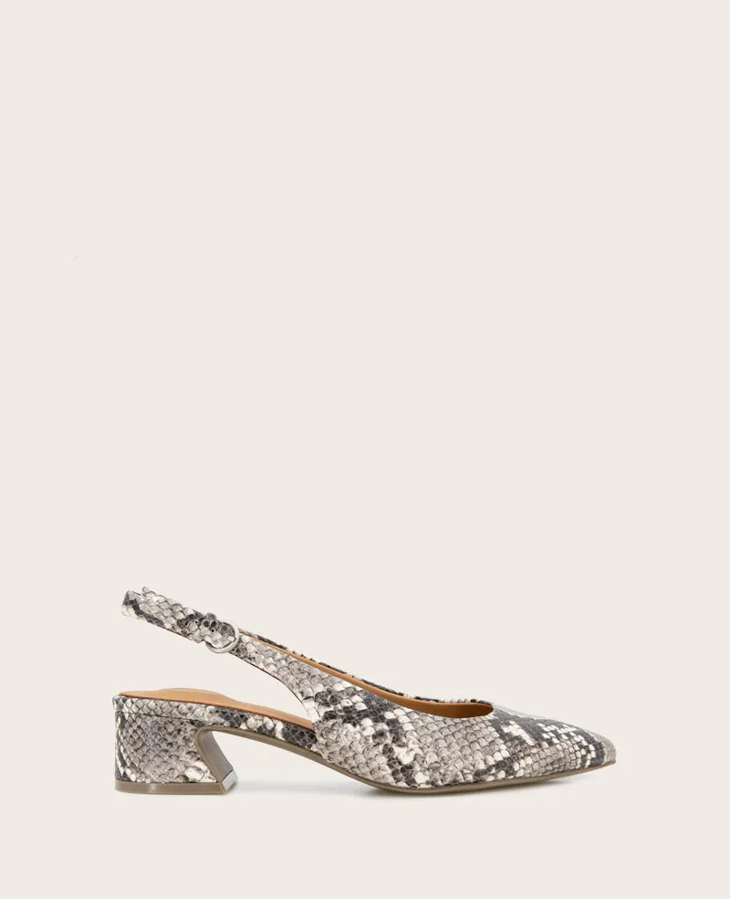 GENTLE SOULS - Georgia Snake Slingback Heel sold by Kenneth Cole