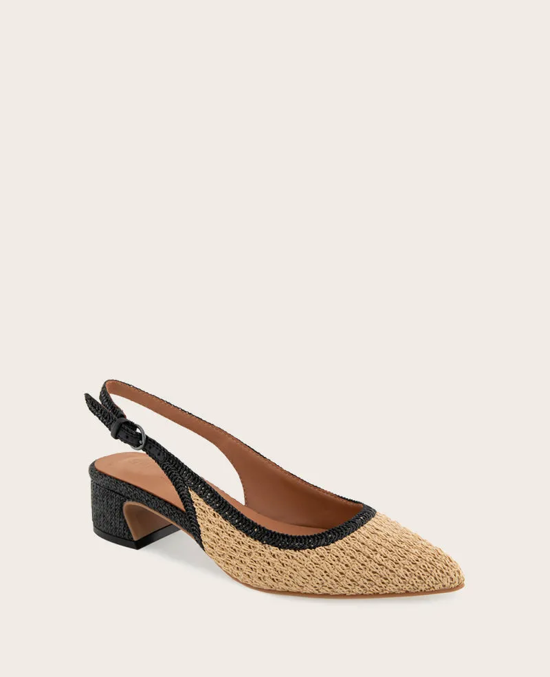 GENTLE SOULS - Georgia Raffia Slingback Heel sold by Kenneth Cole product image thumbnail 5