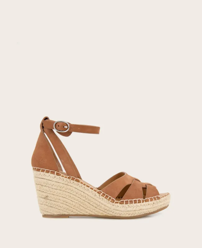 GENTLE SOULS - Coolie Nubuck Espadrille Wedge sold by Kenneth Cole
