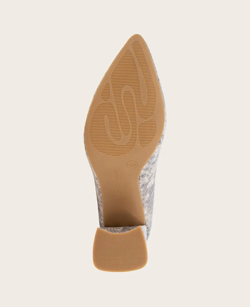 GENTLE SOULS - Dionne Snakeskin Leather Heel sold by Kenneth Cole product image thumbnail 5