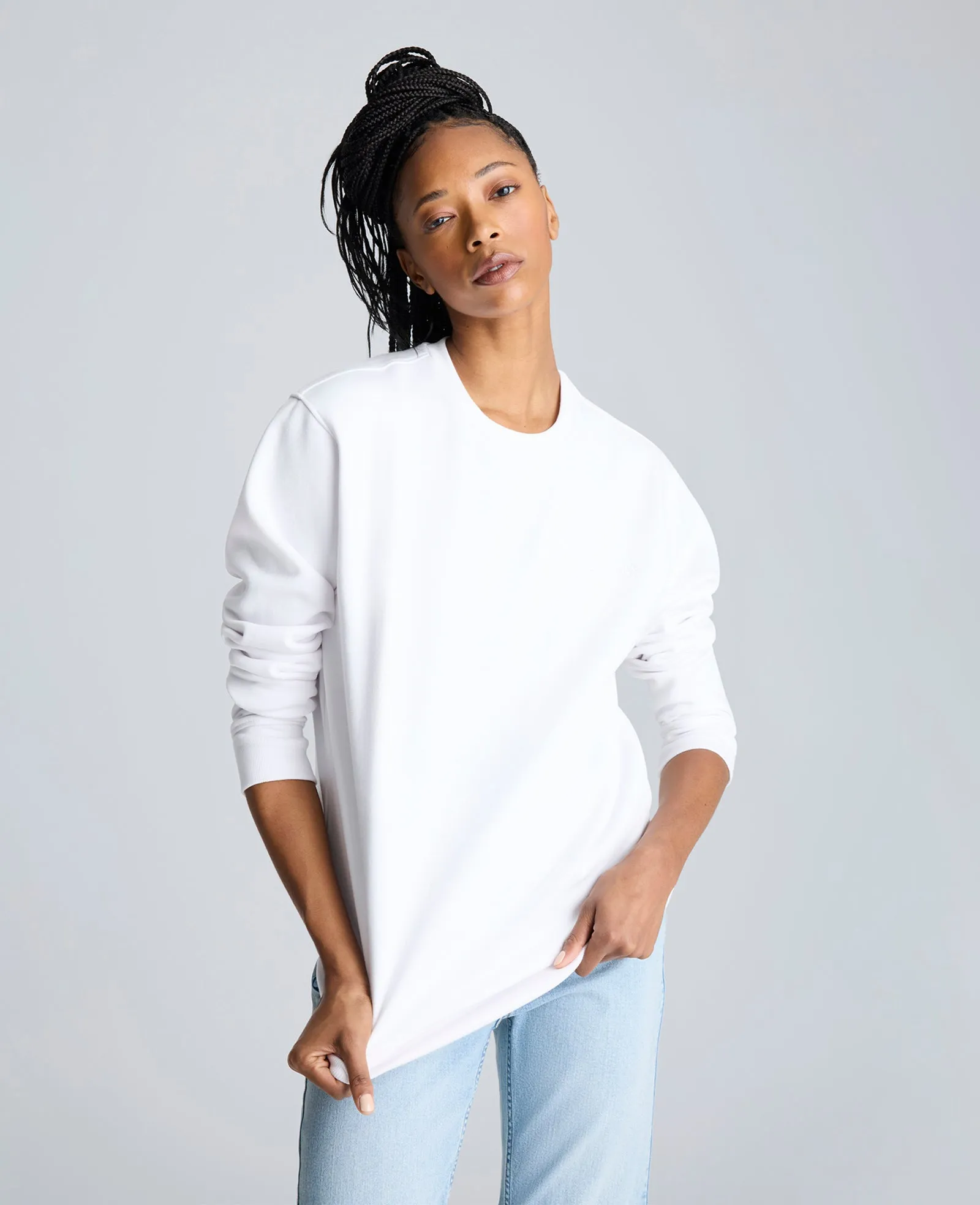 Site Exclusive! Kenneth Cole Unisex Embroidered Logo Sweatshirt sold by Kenneth Cole