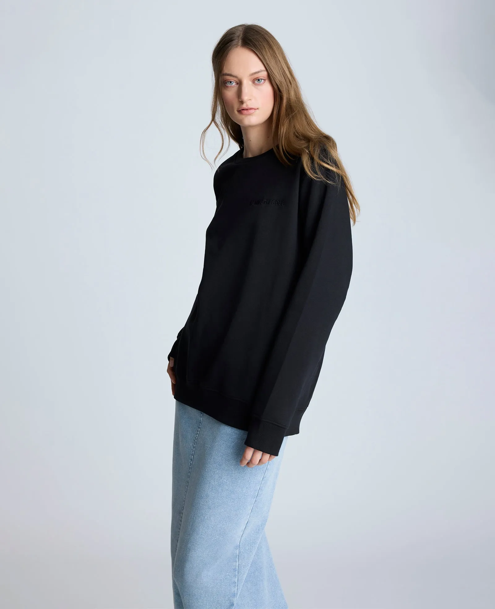 Site Exclusive! Kenneth Cole Unisex Embroidered Logo Sweatshirt sold by Kenneth Cole product image thumbnail 2