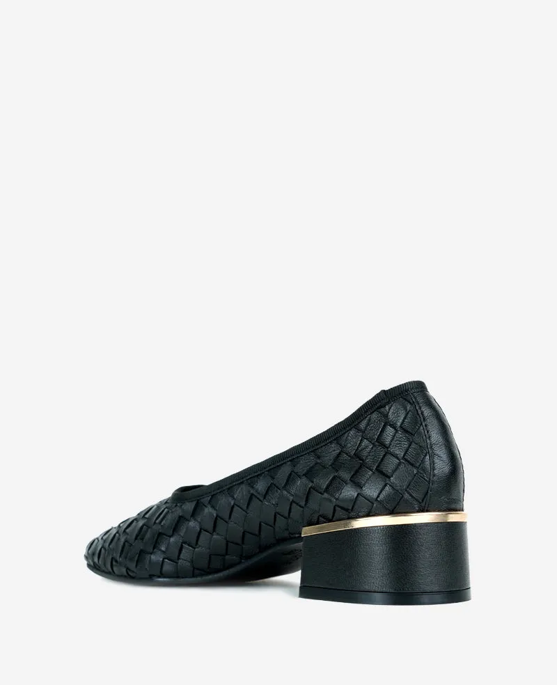 Birdie Woven Leather Pump sold by Kenneth Cole product image thumbnail 4
