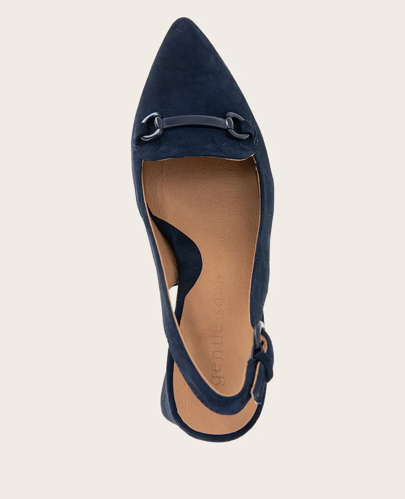 GENTLE SOULS - Dionne Suede Slingback Heel sold by Kenneth Cole product image thumbnail 4