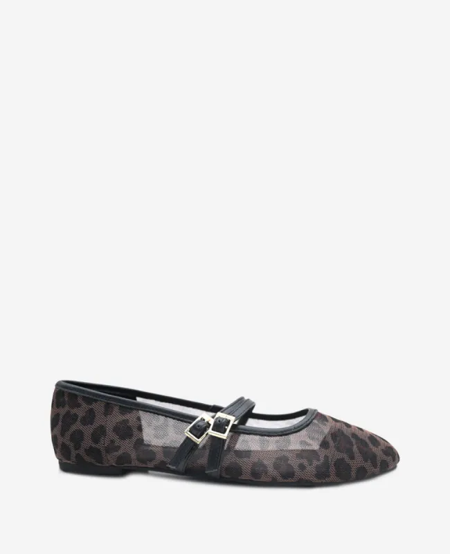 Mackenzie Leopard Print Mesh Mary Jane sold by Kenneth Cole