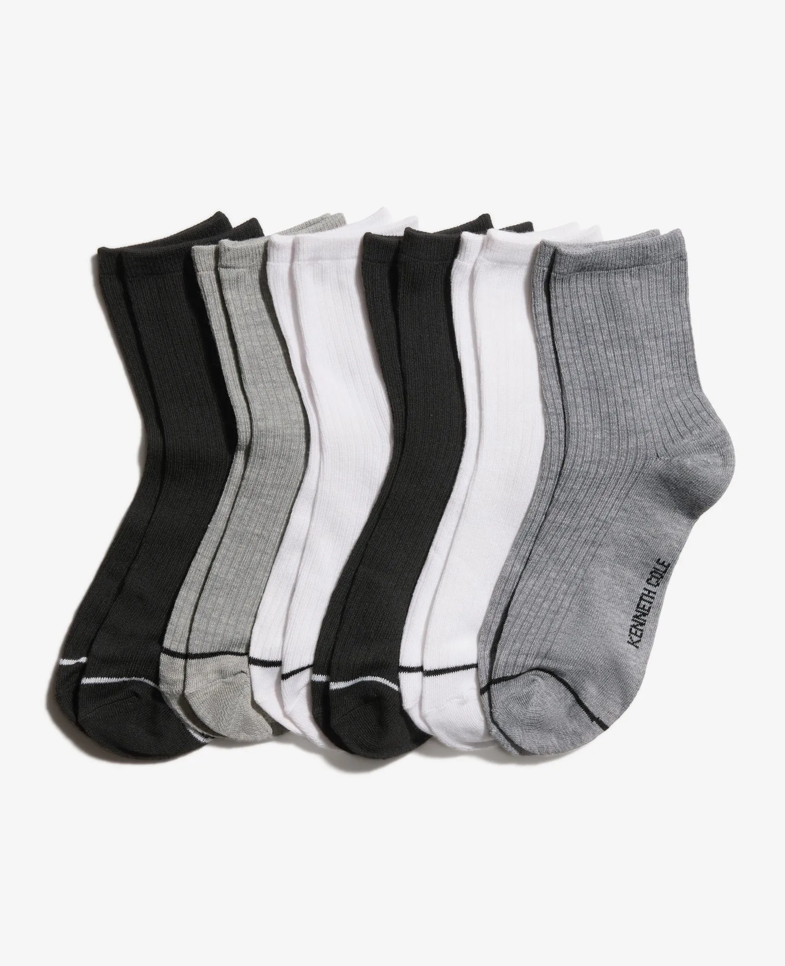 Fine Rib Crew Socks 6-Pack sold by Kenneth Cole