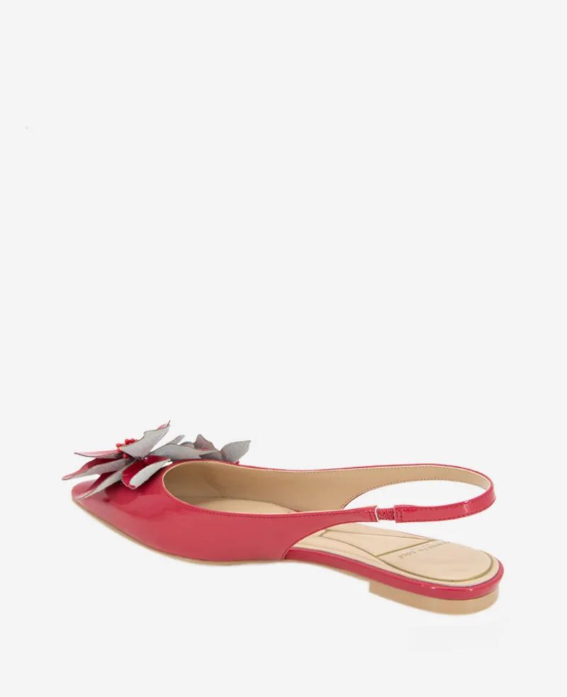 Tayla Patent Floral Appliqué Slingback sold by Kenneth Cole product image thumbnail 5