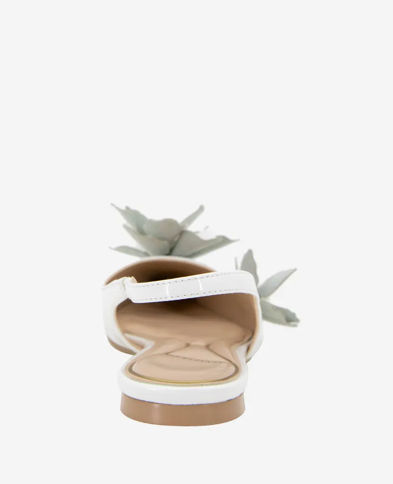 Tayla Patent Floral Appliqué Slingback sold by Kenneth Cole product image thumbnail 3