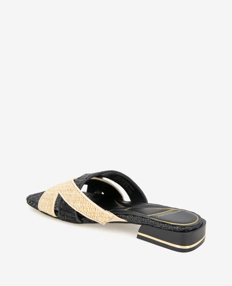 Issa Raffia Two Tone Sandal sold by Kenneth Cole product image thumbnail 5