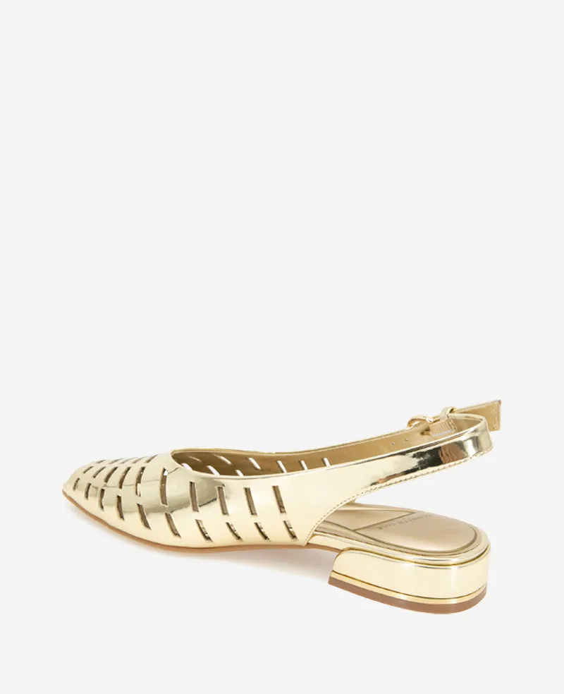 Calabra Metallic Huarache Slingback sold by Kenneth Cole product image thumbnail 5