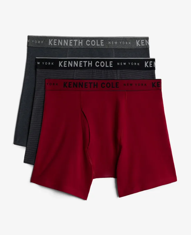 Micro Stretch Boxer Briefs 3-Pack sold by Kenneth Cole