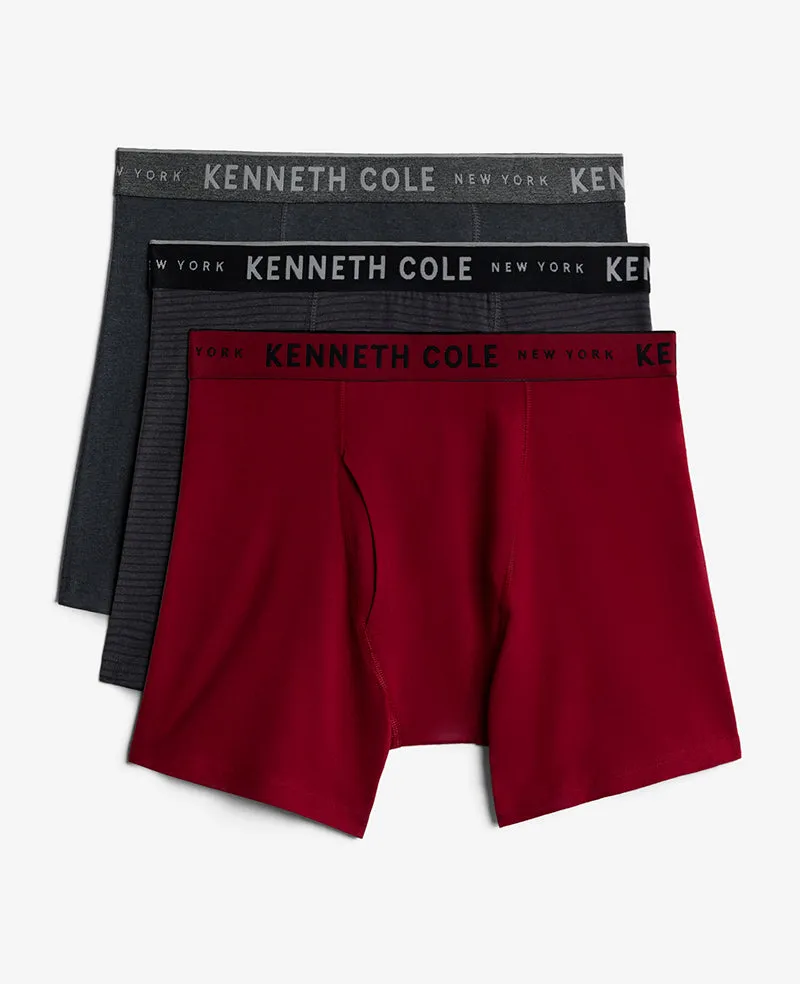 Micro Stretch Boxer Briefs 3-Pack sold by Kenneth Cole
