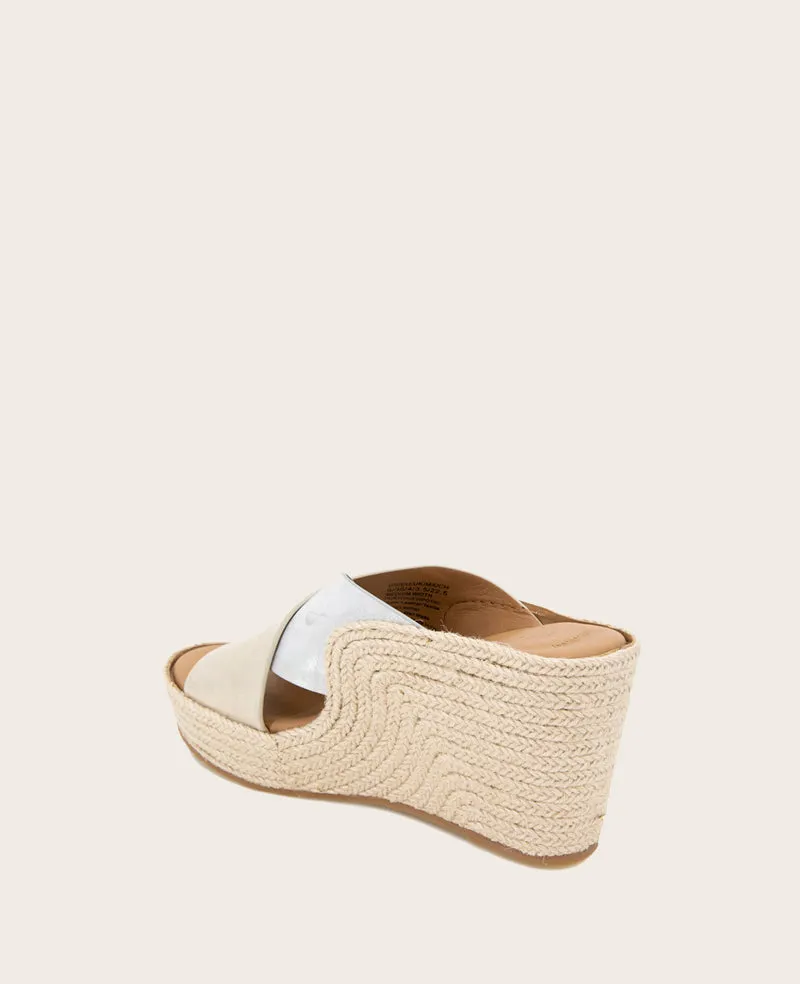 GENTLE SOULS - Porto Metallic Combo X Band Espadrille Wedge sold by Kenneth Cole product image thumbnail 4