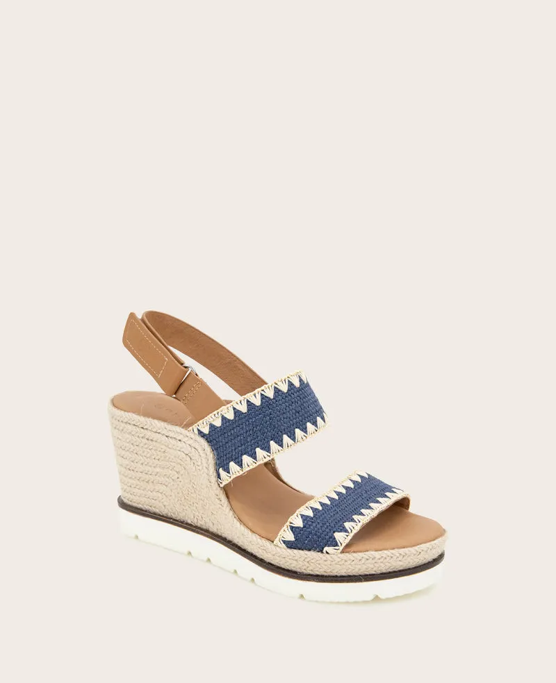 GENTLE SOULS - Evora Textile Espadrille Wedge sold by Kenneth Cole product image thumbnail 4