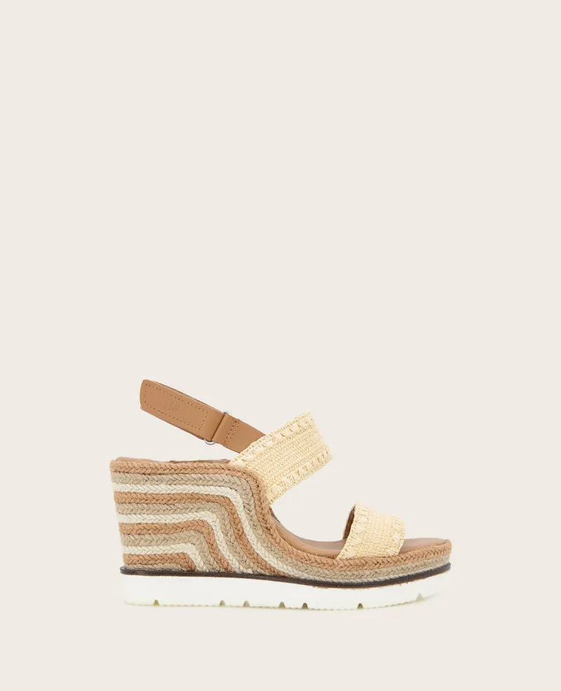 GENTLE SOULS - Evora Textile Espadrille Wedge sold by Kenneth Cole
