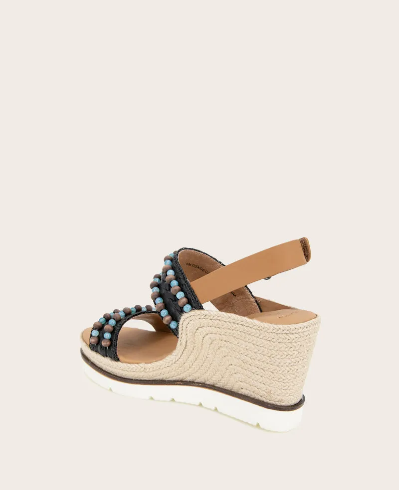 GENTLE SOULS - Evora 2 Leather Espadrille Wedge sold by Kenneth Cole product image thumbnail 5