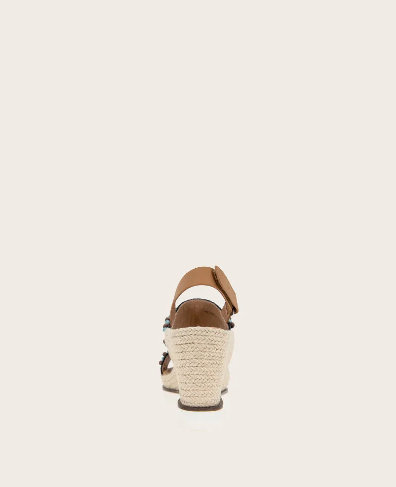GENTLE SOULS - Evora 2 Leather Espadrille Wedge sold by Kenneth Cole product image thumbnail 3