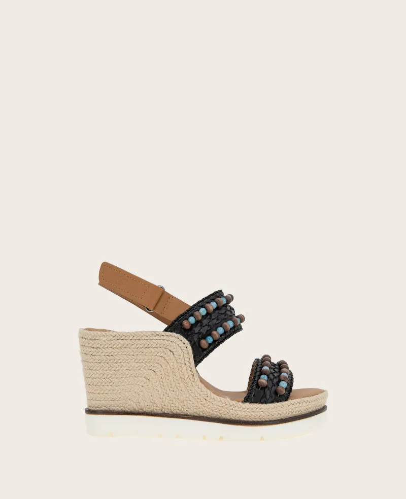 GENTLE SOULS - Evora 2 Leather Espadrille Wedge sold by Kenneth Cole