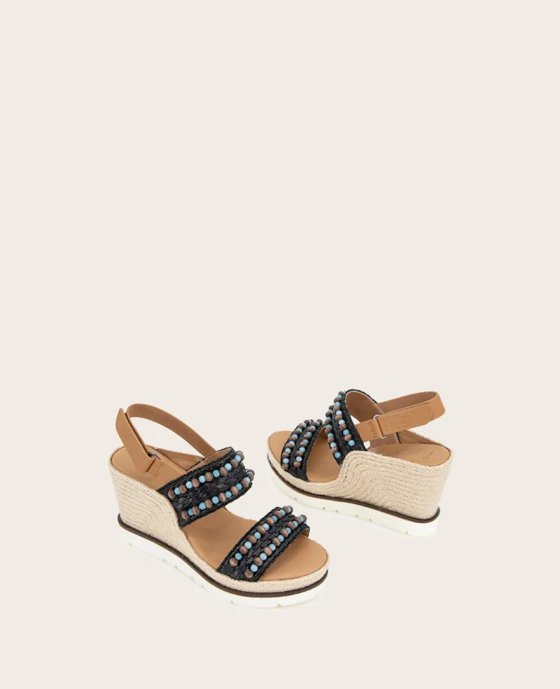 GENTLE SOULS - Evora 2 Leather Espadrille Wedge sold by Kenneth Cole product image thumbnail 2