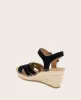 GENTLE SOULS - Caspian Nubuck Espadrille Wedge sold by Kenneth Cole