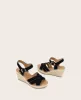 GENTLE SOULS - Caspian Nubuck Espadrille Wedge sold by Kenneth Cole