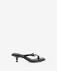 Gillie Embossed Croco Kitten Heel Buckle Sandal sold by Kenneth Cole