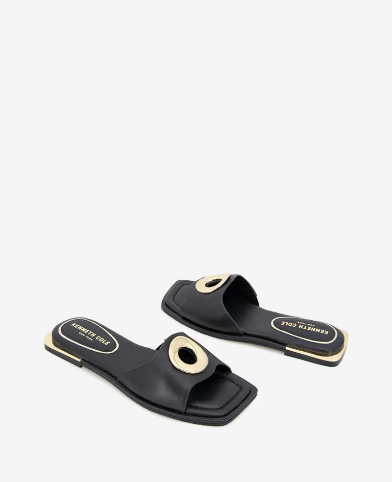 Asher Leather Metal Ring Sandal sold by Kenneth Cole product image thumbnail 2