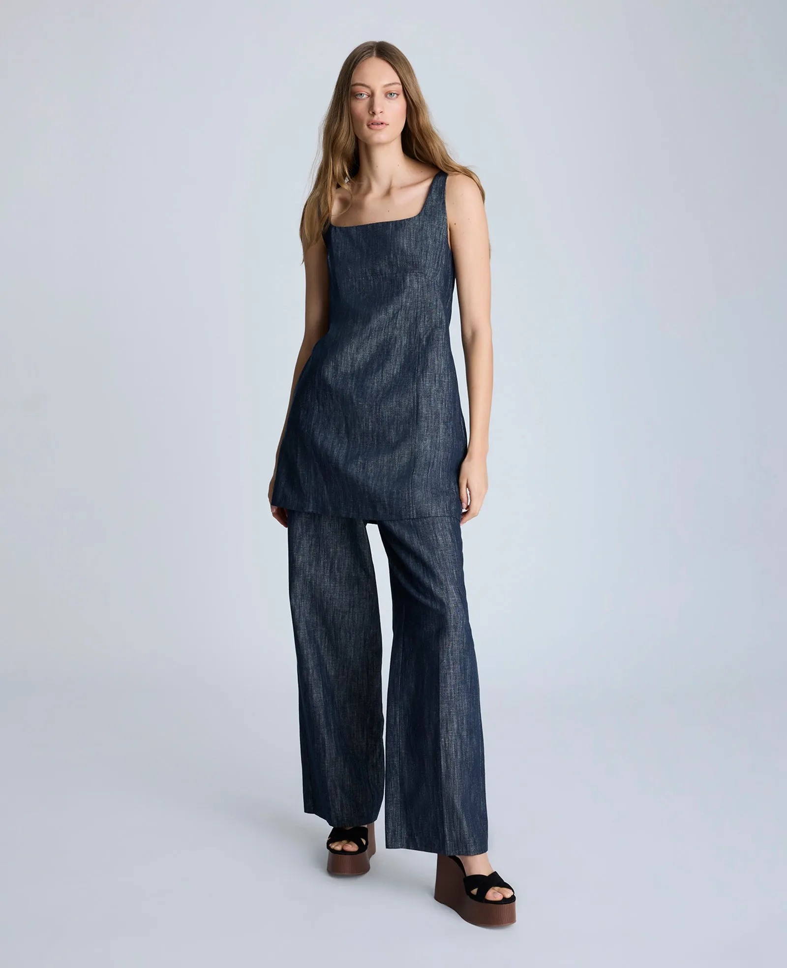 Open Back Strap Shift Dress sold by Kenneth Cole product image thumbnail 5