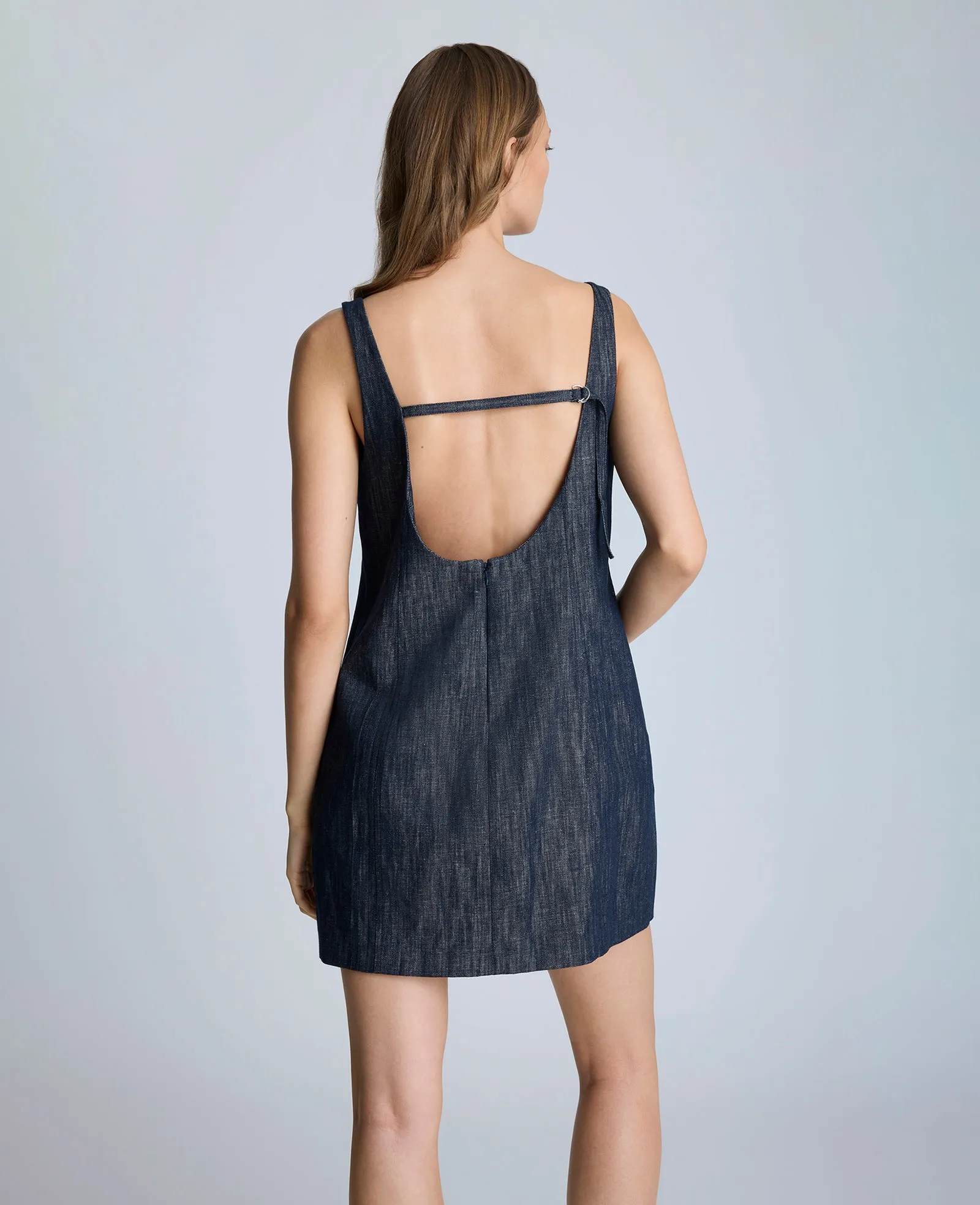 Open Back Strap Shift Dress sold by Kenneth Cole product image thumbnail 4