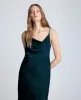 Cowl Neck Side Slit Maxi Slip Dress sold by Kenneth Cole