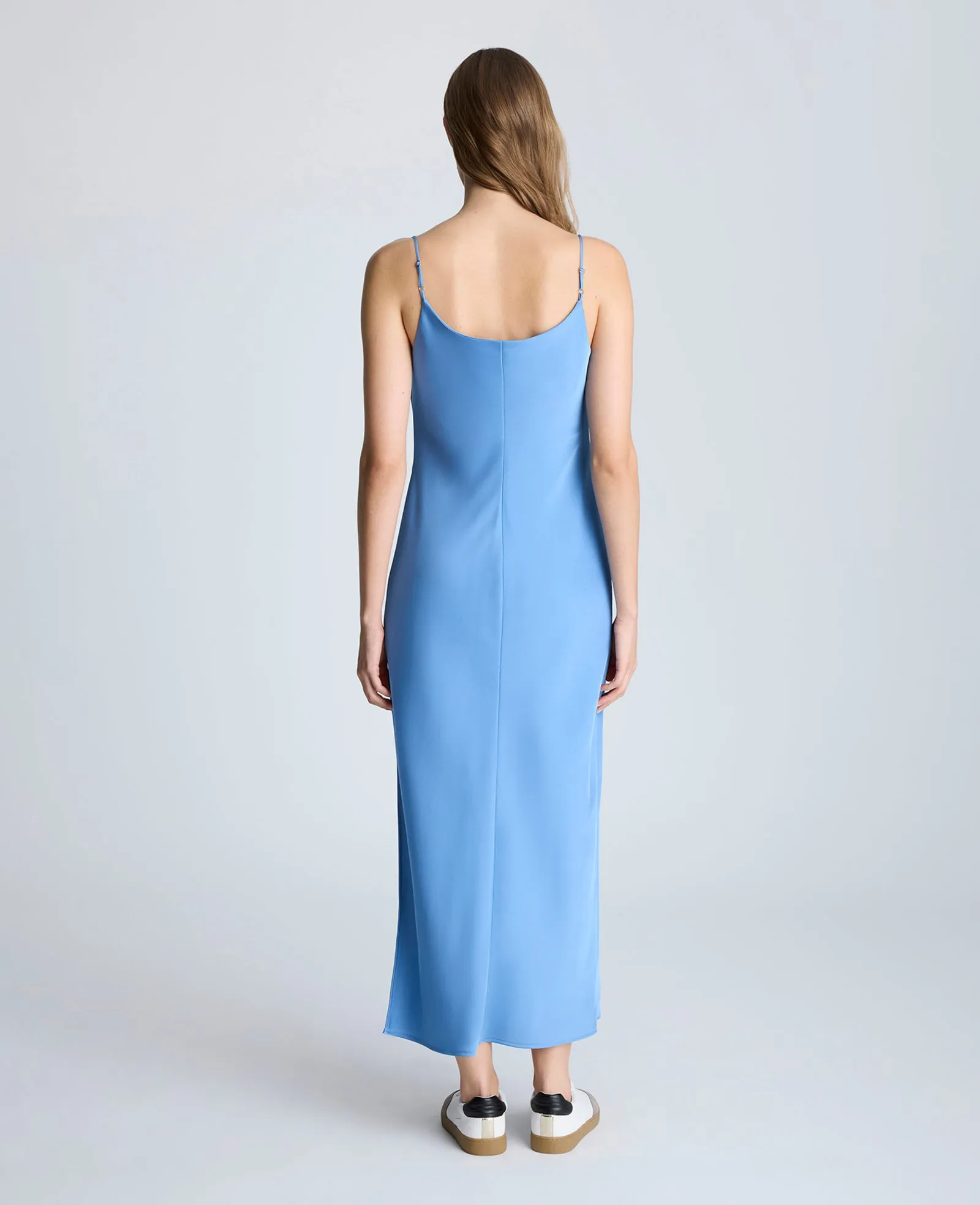 Cowl Neck Side Slit Maxi Slip Dress sold by Kenneth Cole product image thumbnail 4