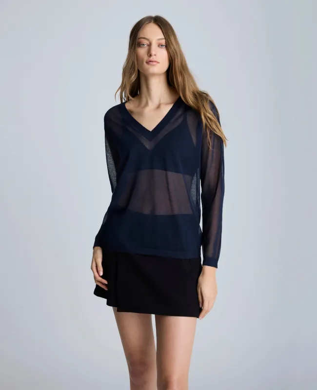 Oversized V-Neck Sweater sold by Kenneth Cole