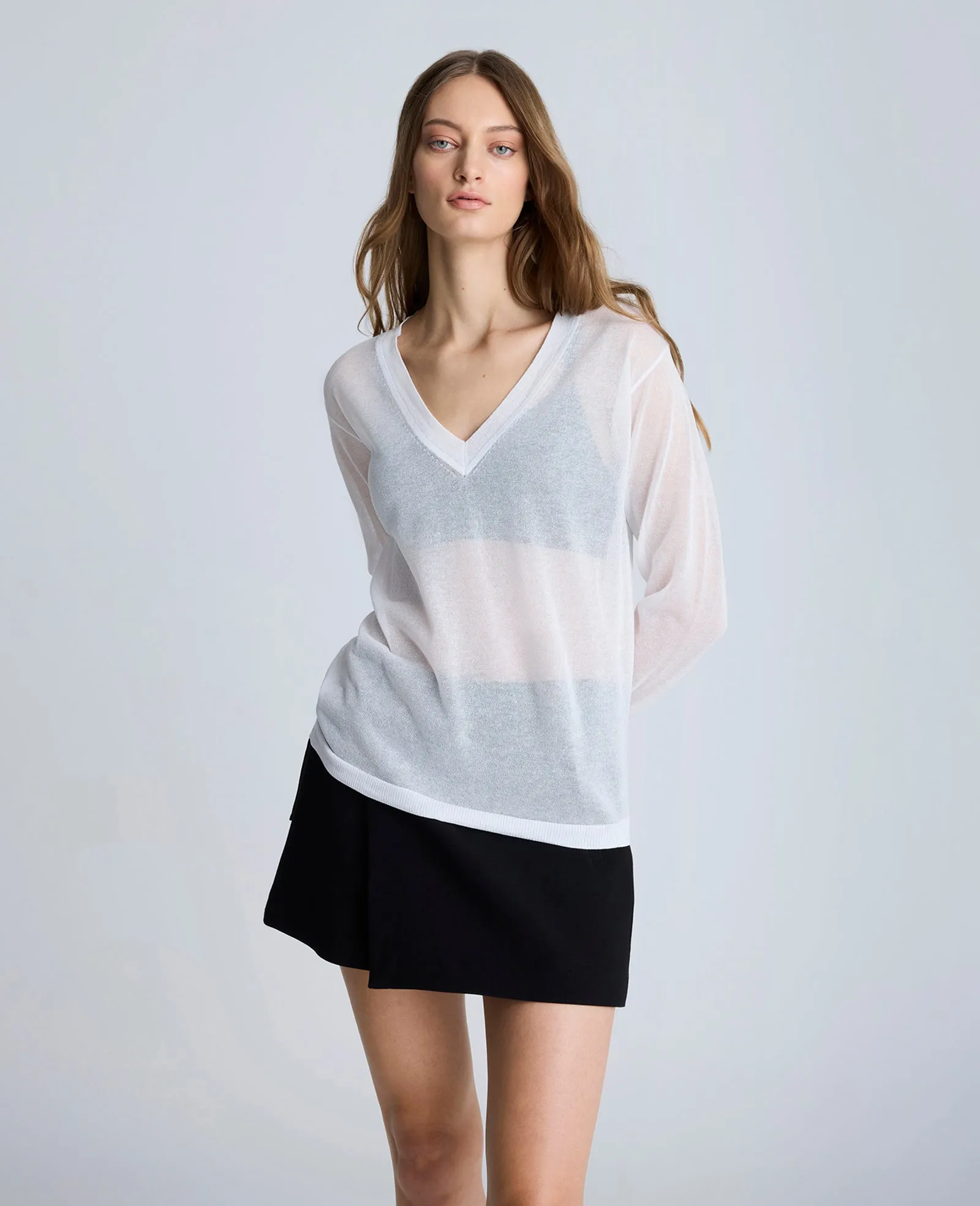 Oversized V-Neck Sweater sold by Kenneth Cole