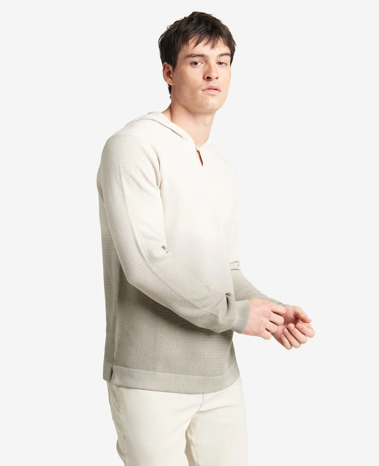 Dip Dye Sweater Hoodie sold by Kenneth Cole