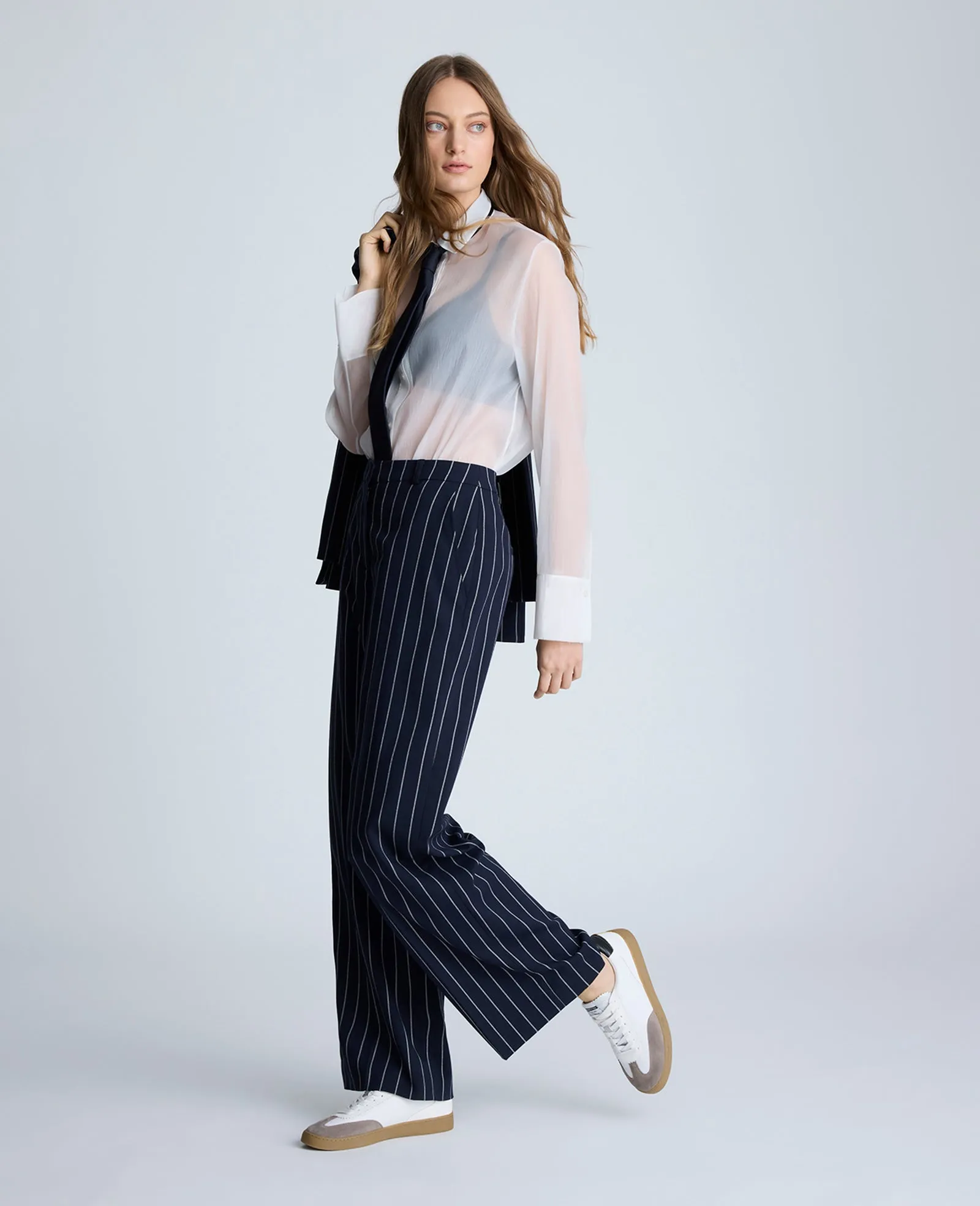 Fly Front High Rise Slash Pocket Wide Leg Pants sold by Kenneth Cole product image thumbnail 3