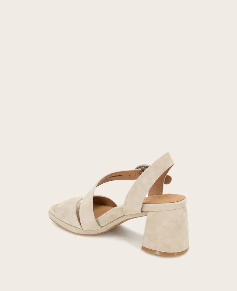 GENTLE SOULS - Roma Suede Heel Sandal sold by Kenneth Cole product image thumbnail 4