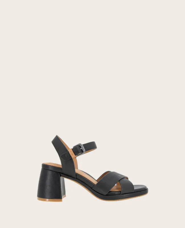 GENTLE SOULS - Rimini Leather X Heel Sandal sold by Kenneth Cole