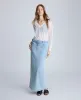 Fly Front Belted Maxi Skirt sold by Kenneth Cole