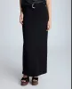 Fly Front Belted Maxi Skirt sold by Kenneth Cole