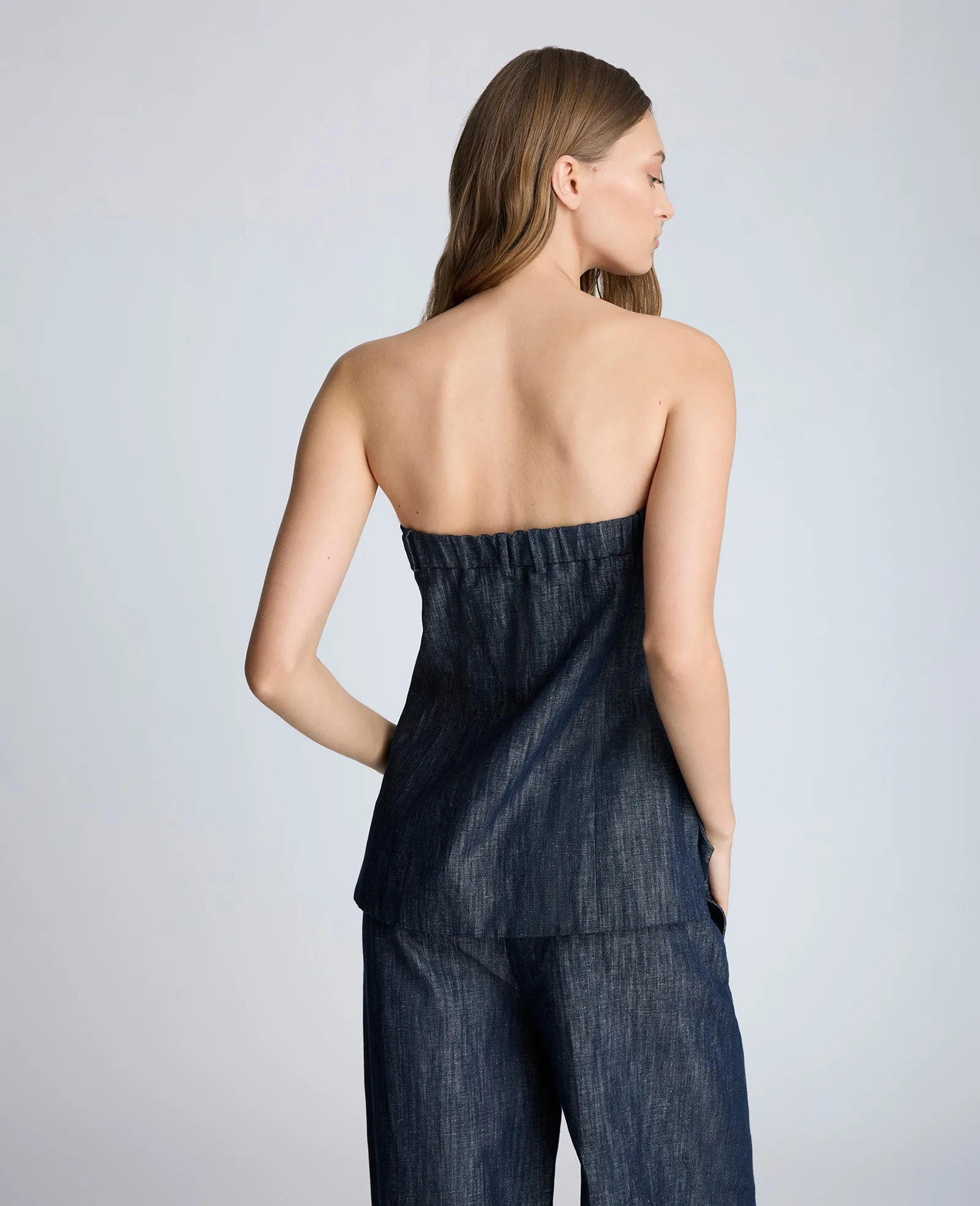 Sleeveless Bustier with Belt Loops sold by Kenneth Cole product image thumbnail 4