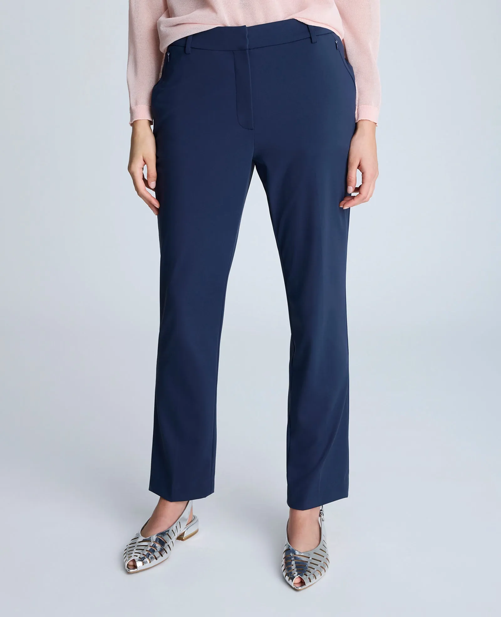 Fly Front Invisible Zip Slim Ankle Pants sold by Kenneth Cole product image thumbnail 2